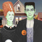 Frankenstein Halloween Card